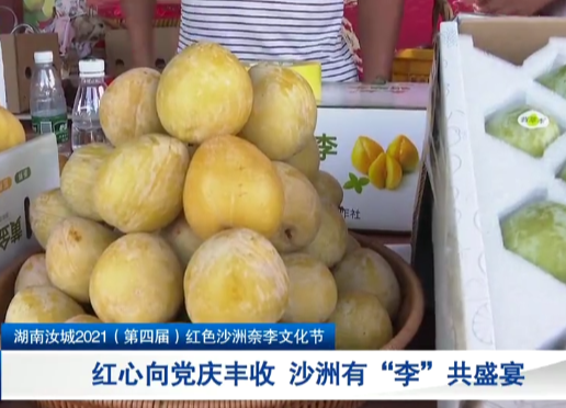 湖南汝城2021（第四届）红色沙洲奈李文化节： 红心向党庆丰收 沙洲有“李”共盛宴