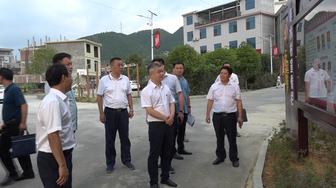 市委常委、市委秘书长陈跃文来汝调研乡村振兴和安全生产工作情况
