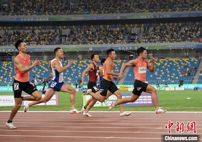 苏炳添圆梦获全运会冠军！我们一起等待奥运会奖牌！
