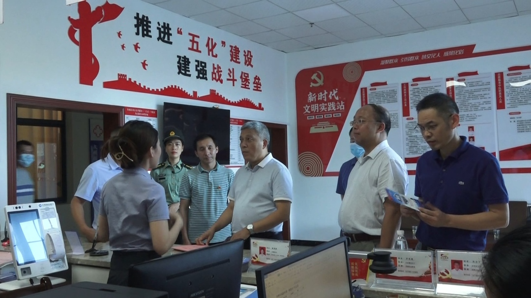 省信访局督导组到我县调研人民信访工作