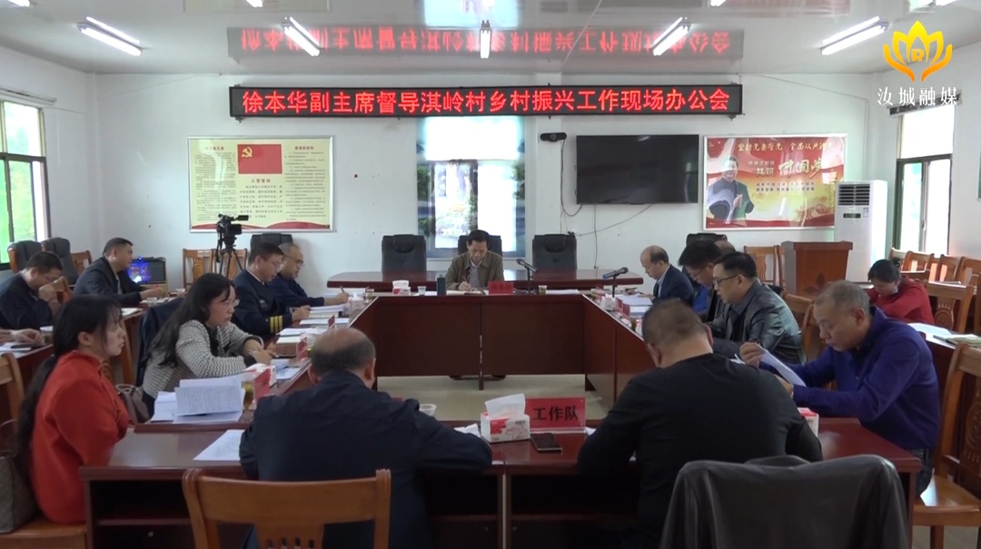 徐本华一行到我县调研乡村振兴工作