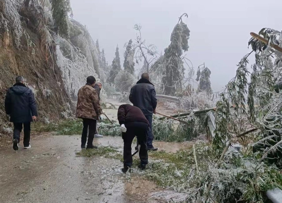 卢阳镇：多措并举应对低温雨雪冰冻天气