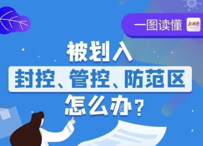 一图读懂｜被划入封控、管控、防范区怎么办？
