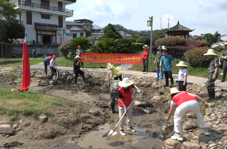 【干群携手 重建家园】  热水镇干群一心 有序推进灾后重建工作