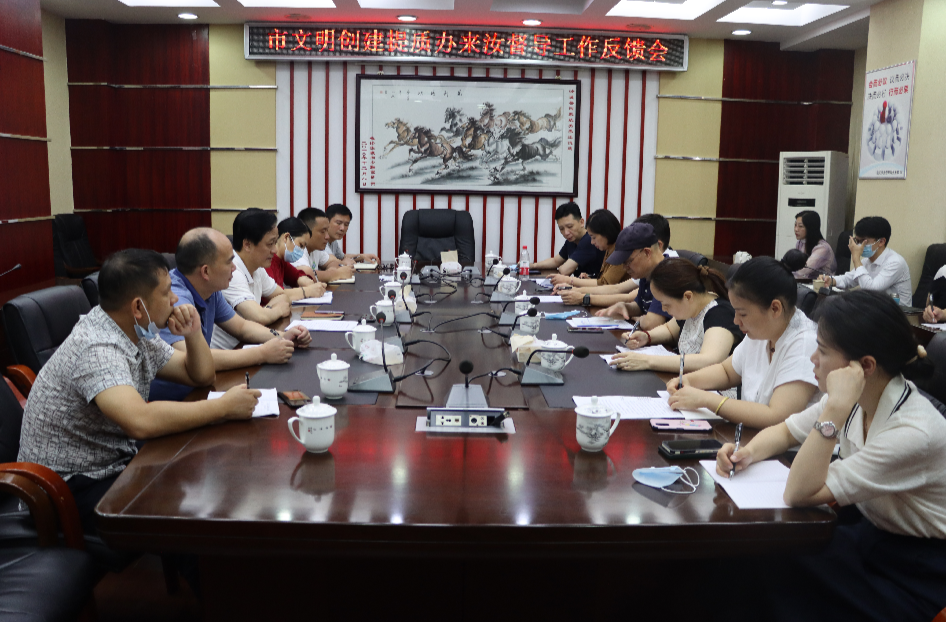 郴州市创建提质办对我县文明创建工作进行暗访督导