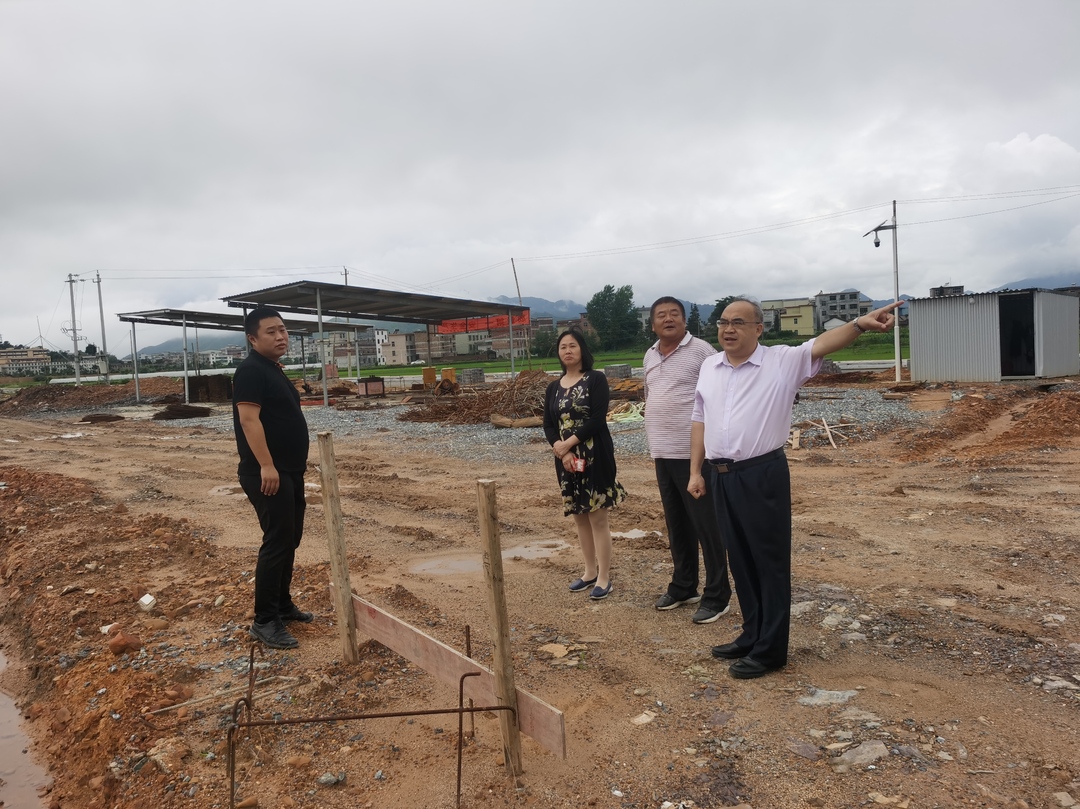 邱文辉开展调研园区重点项目建设