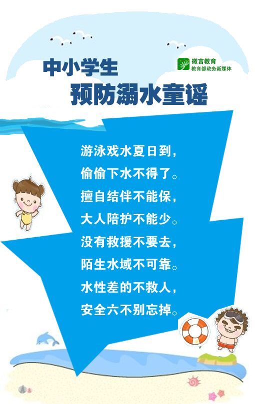 特别重要！这份最全防溺水手册送给家长和孩子