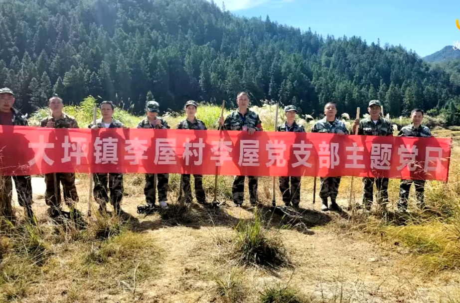 【安全生产大排查大整治】大坪镇：割灌除草防山火 忠诚护航二十大