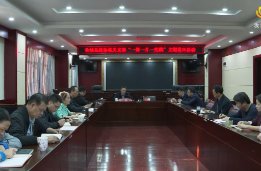 【学习宣传贯彻党的二十大精神】县政协机关党支部组织开展“一课一片一实践”主题党日活动