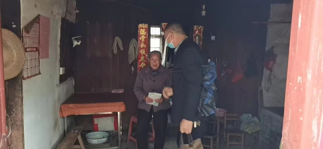 集益乡：上门送口罩 服务暖人心