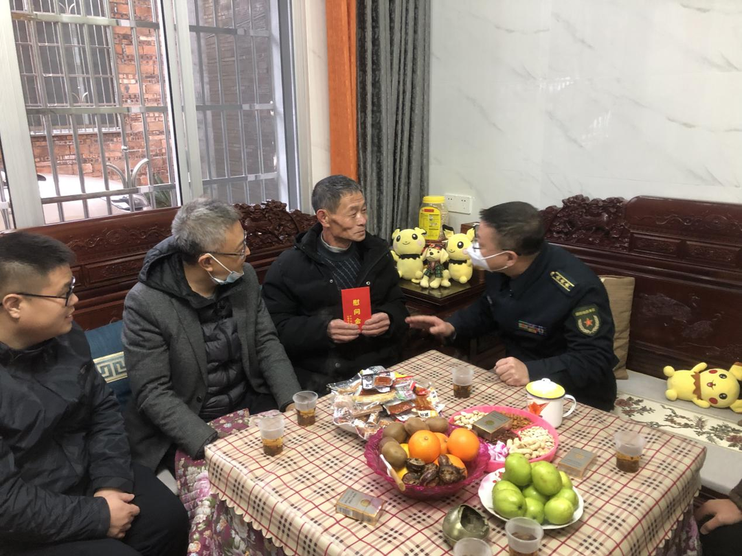 新春佳节送温暖 浓浓关怀显真情 ——汝城县军地联合走访慰问退役军人和其他优抚对象