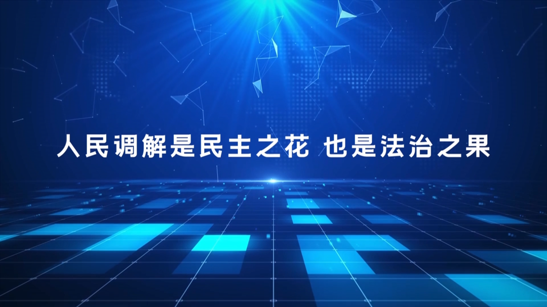 司法讲座第二期：人民调解是民主之花 也是法治之果