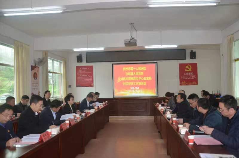 郴州市第一人民医院到汝城开展对口帮扶系列活动