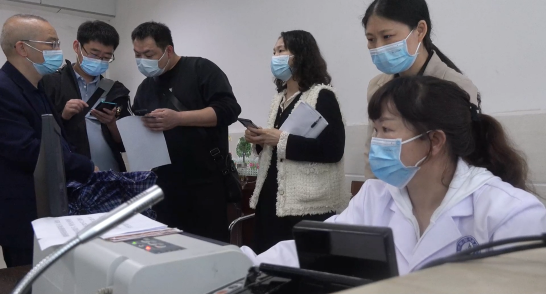 全国跨省异地就医结算交叉调研组来汝实地调研