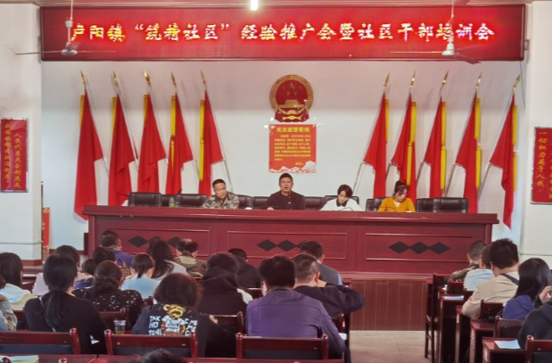 卢阳镇：织密“微网格”， 撬动社区治理精细化