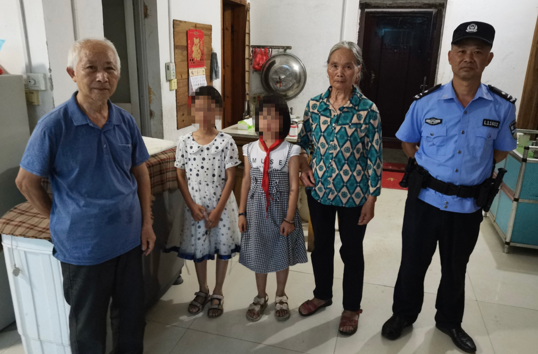 2名孩子离家出走 汝城热水民警暖心寻回