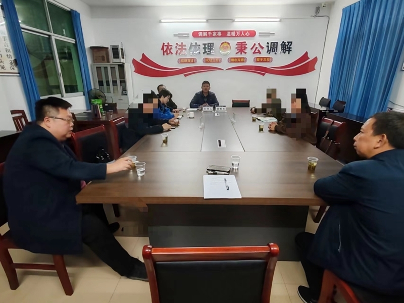 卢阳镇：调解为企解忧  优化营商环境