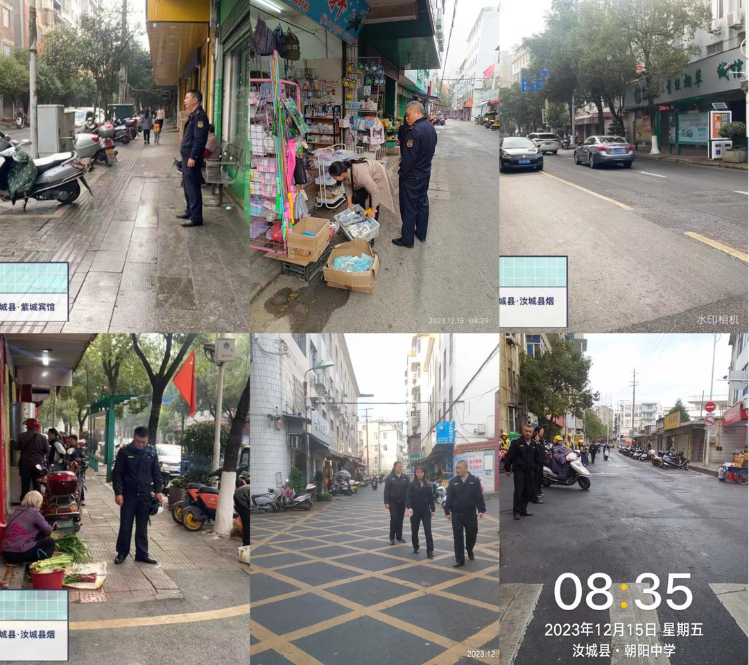 县城管局：整治早市秩序 巩固市容环境