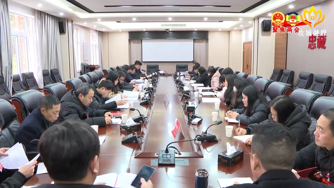 汝城县十八届人大三次会议各代表团召开第二次会议