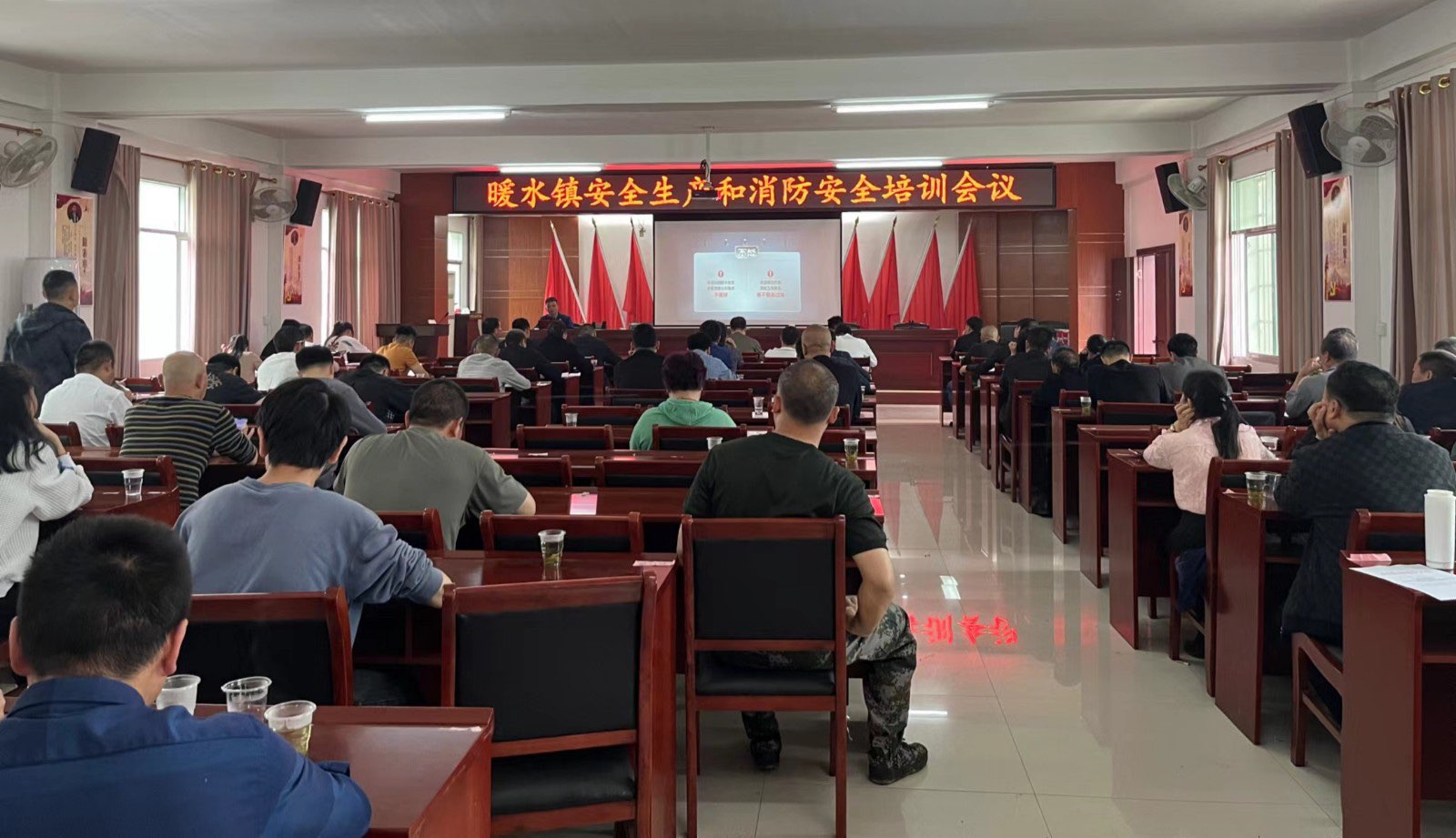 暖水镇：普及消防知识 增强防火意识