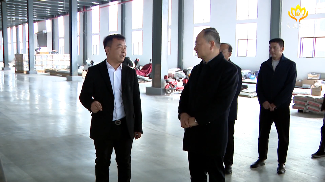 马文才到汝城经济开发区调研