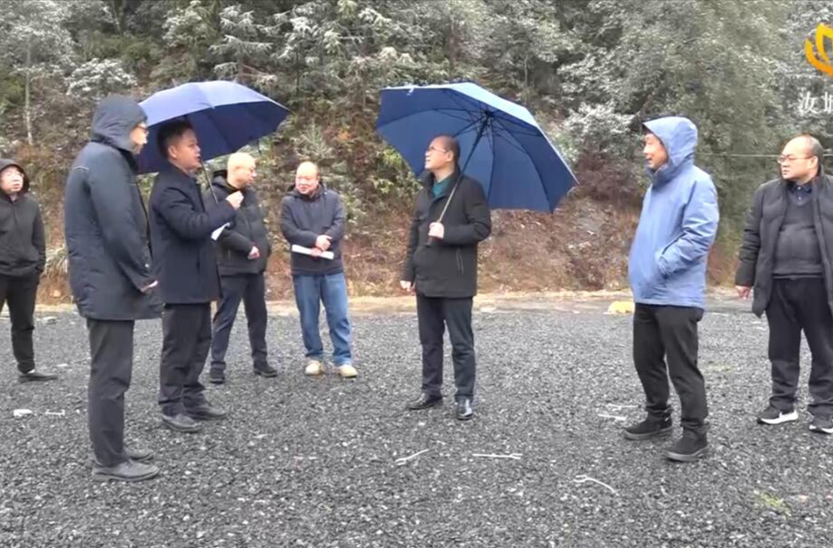 文建军调研重点项目建设工作