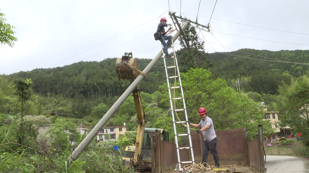 郴电国际汝城分公司：全力维稳电力运行