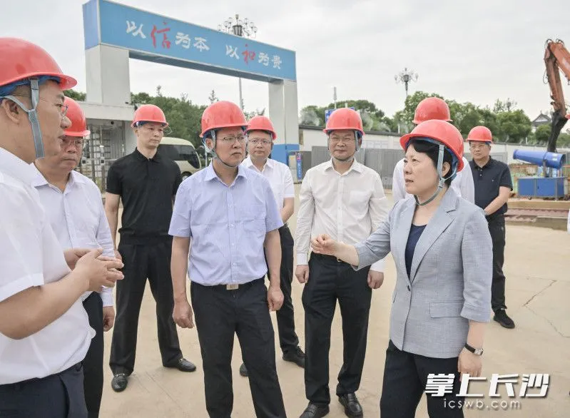 长沙市委书记督导中央督察组交办信访件办理工作