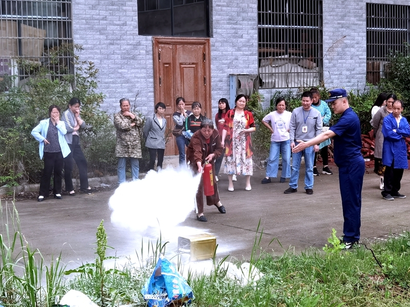 卢阳镇：消防宣传进社区  安全生产人人参与