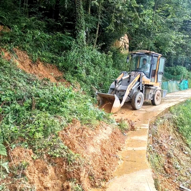 卢阳镇：清查道路隐患，确保畅通平安