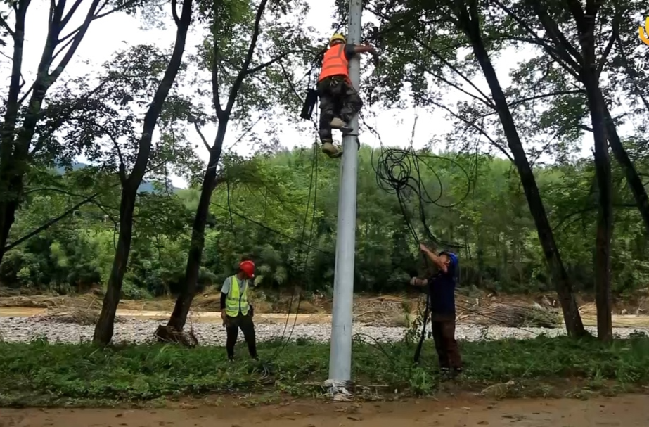 【众志成城 防汛抗洪】洪水退去 通讯部门快速恢复通信