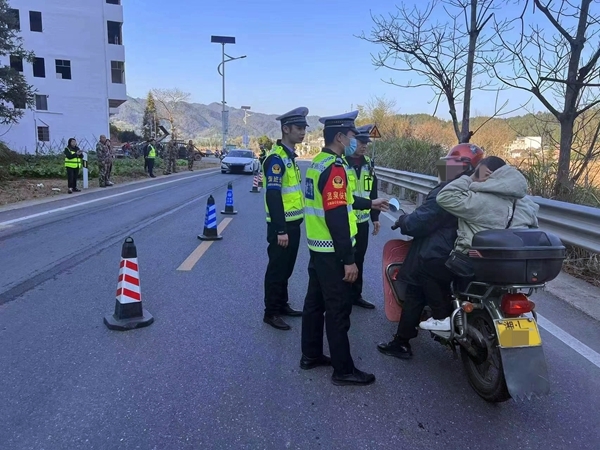 汝城：排查交通隐患 提升安全系数