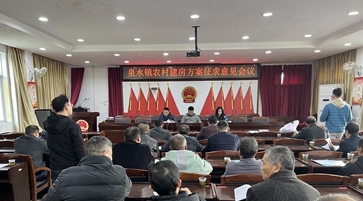 泉水镇：汲取群众智慧 扎实推进乡村风貌