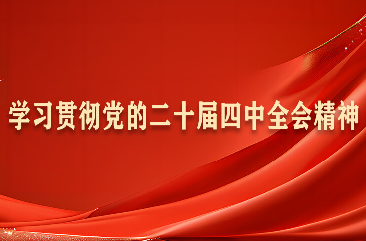 学习贯彻党的二十届四中全会精神
