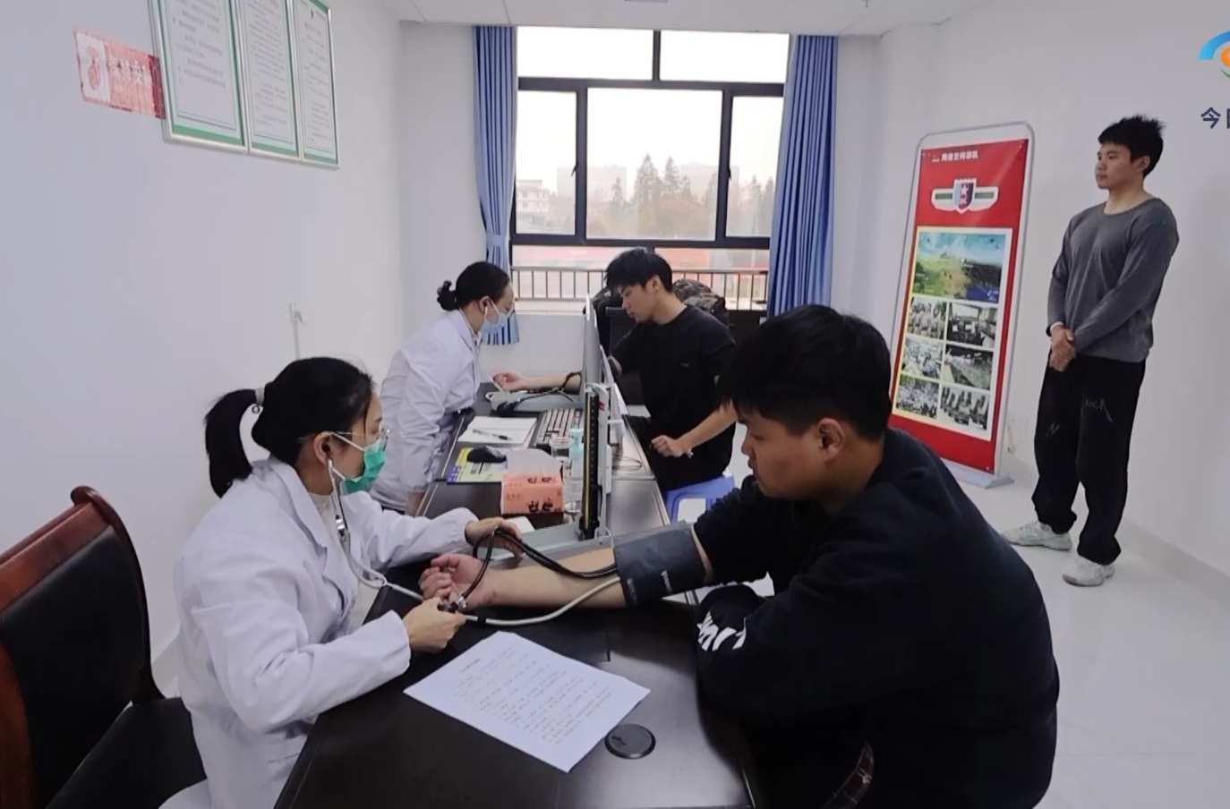 汝城县开展2026年春季征兵体检工作 严把兵源第一关