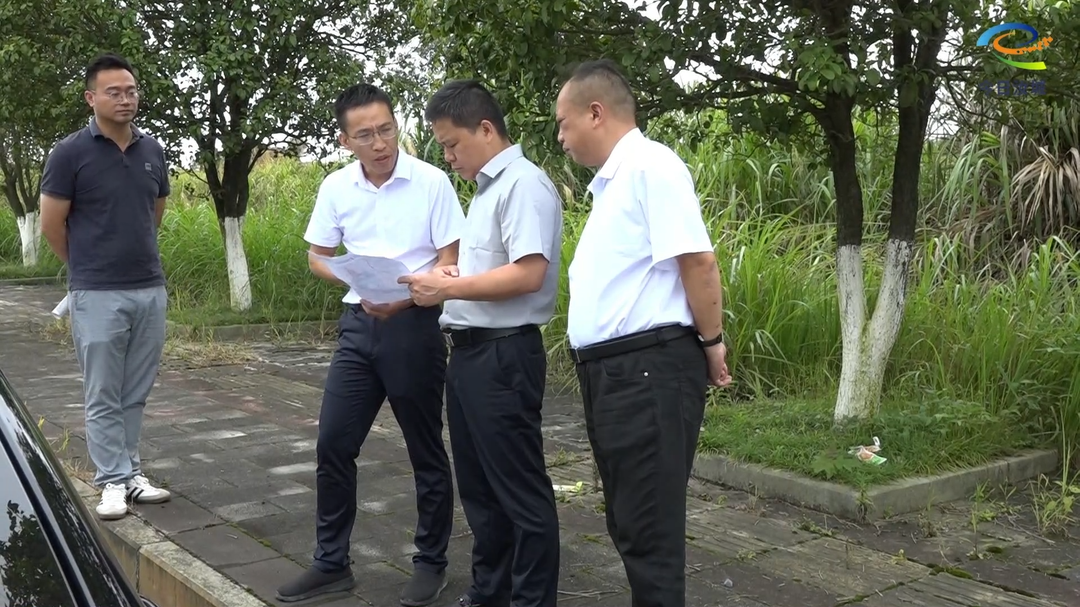 唐建平调度园区重点项目建设工作：聚力攻坚破难题   提速增效促发展