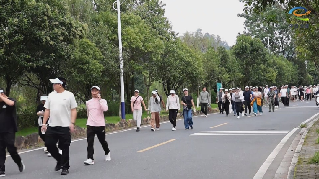 【持续擦亮沙洲新时代红色地标】薪火相传健步前行 沙洲健步走打卡活动举行