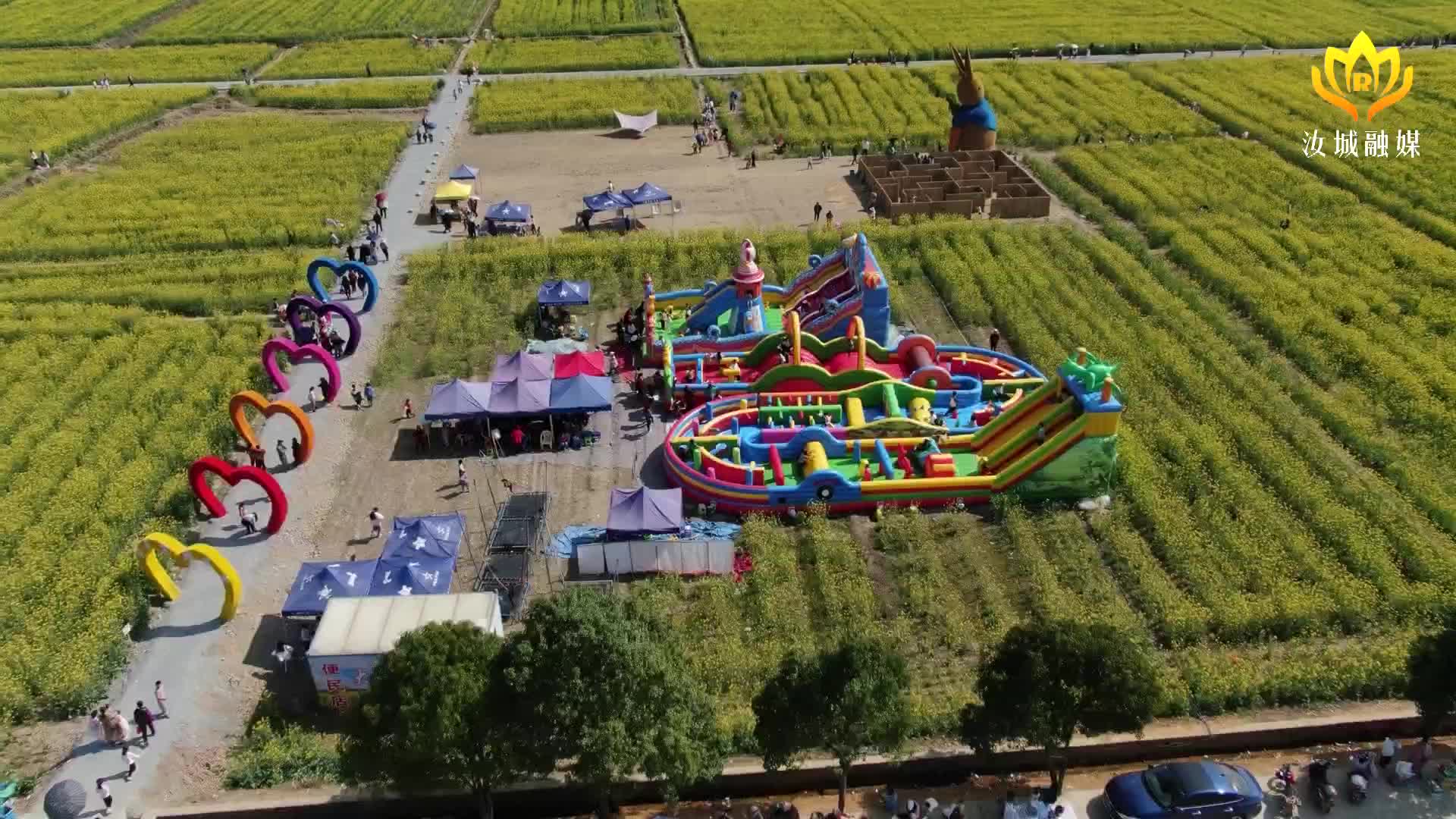 【旅发进行时】大坪镇打造最美环境 喜迎油菜花乡村旅游节