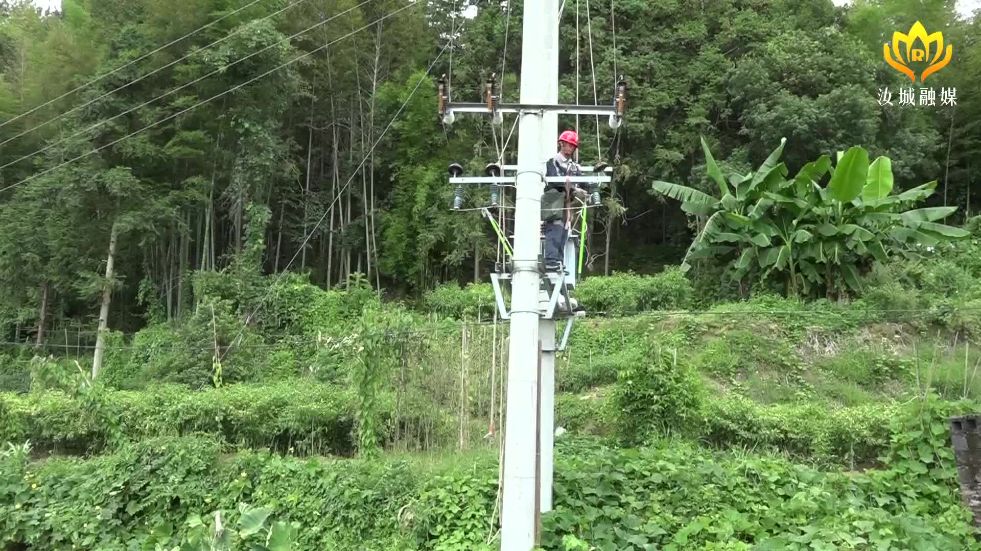 打好“发展六仗” | 郴电国际汝城分公司迎峰度夏战高温 全力以赴保供电