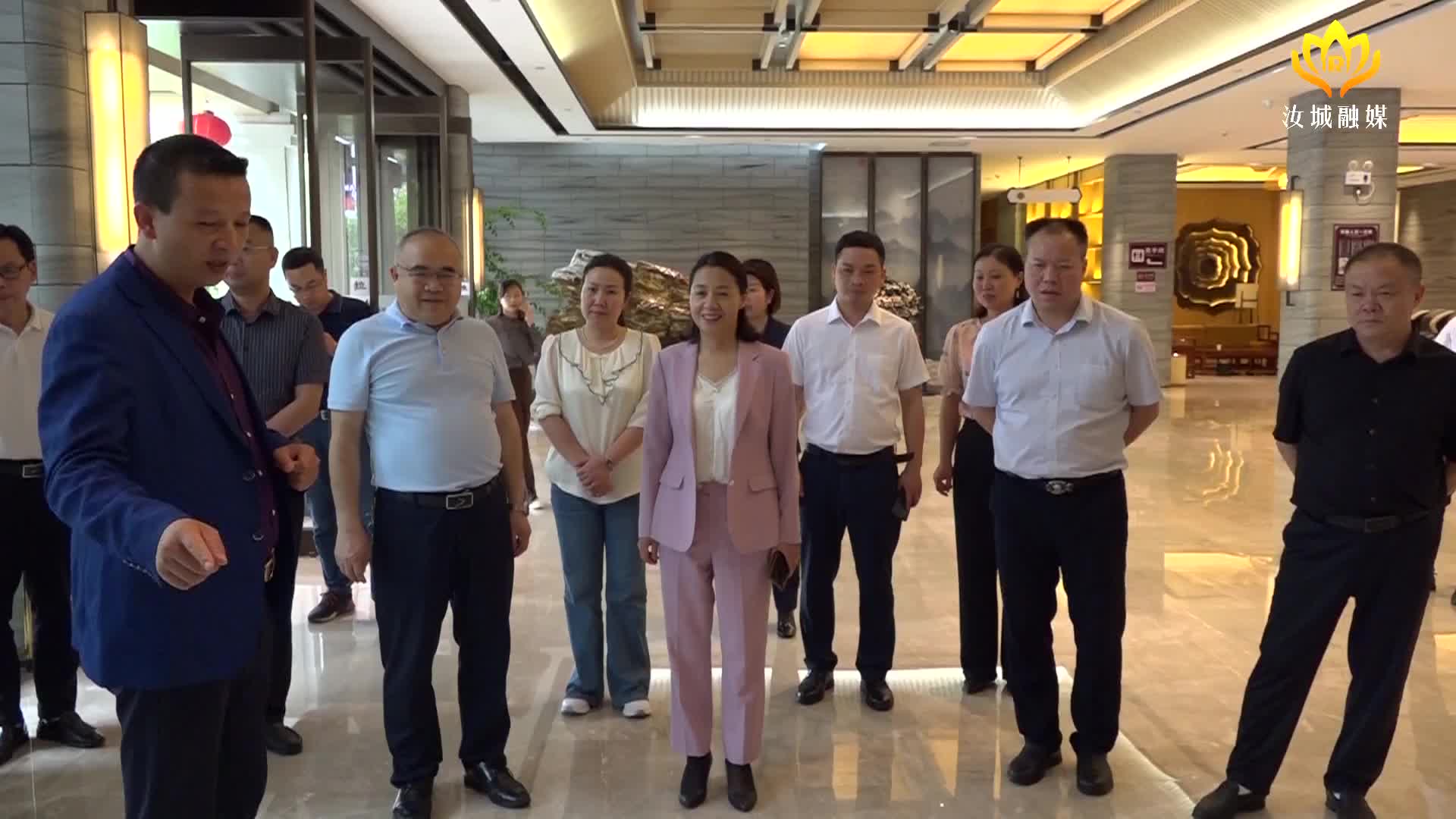 嘉禾县政协来我县考察招商引资工作