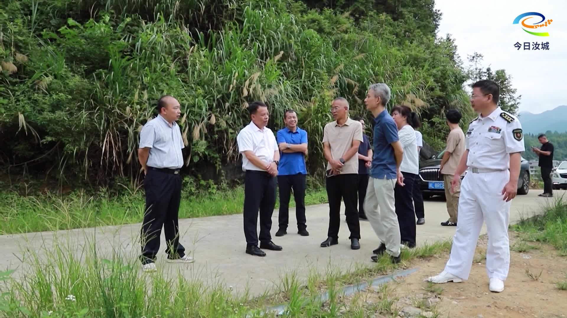 郴州市城郊检察院高石旺一行调研汝城南洞乡工作