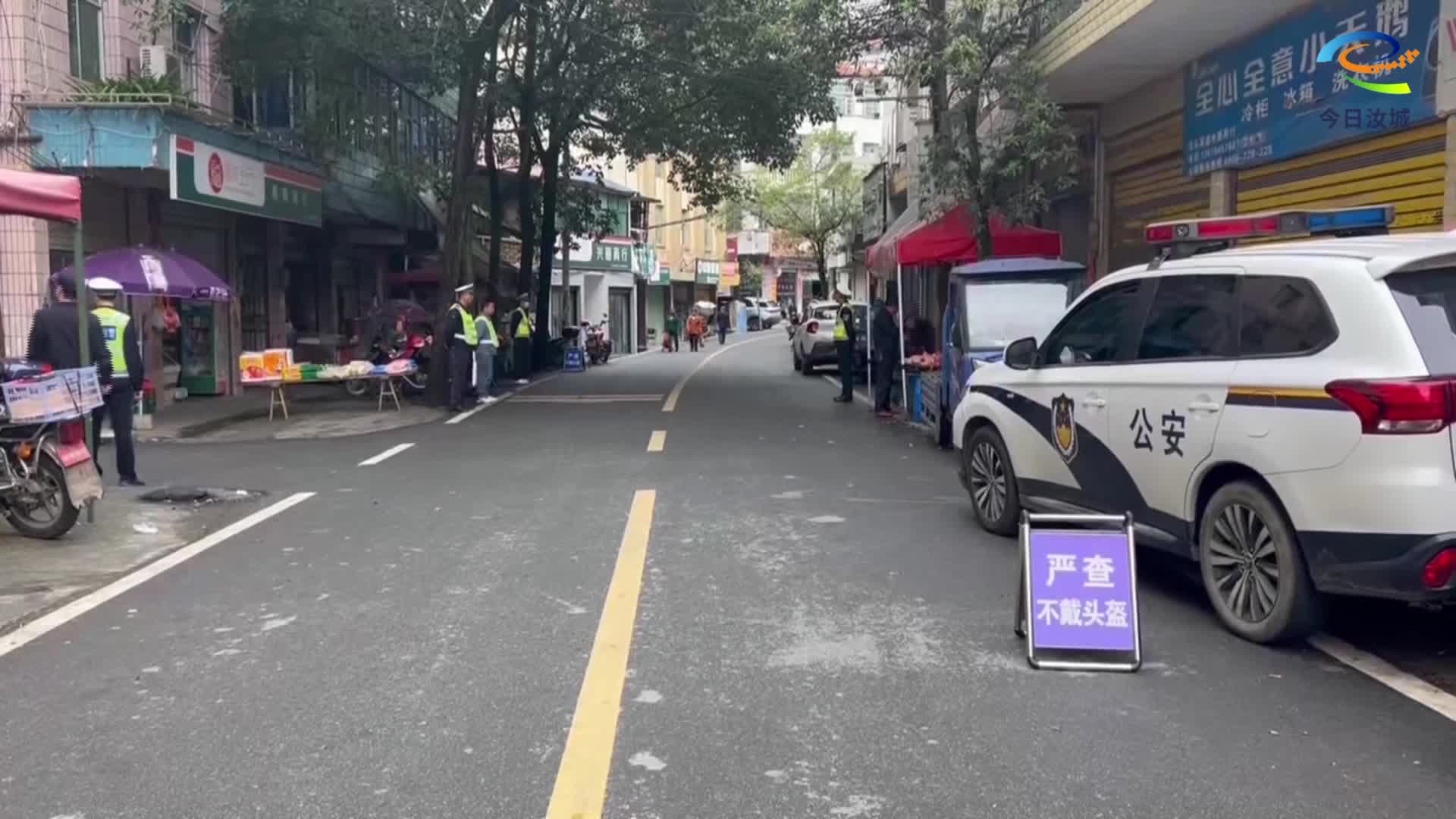濠头乡重拳出击开展墟日交通整治 护航群众“赶集路”安全畅通