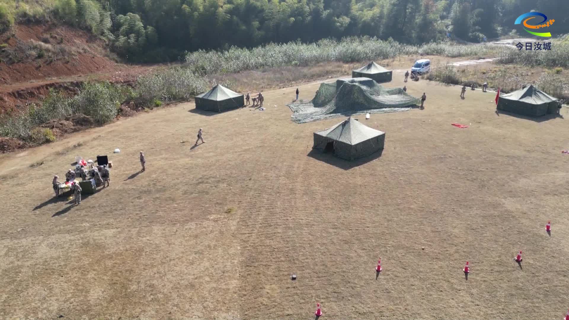 县人武部组织开展新年“第一训”