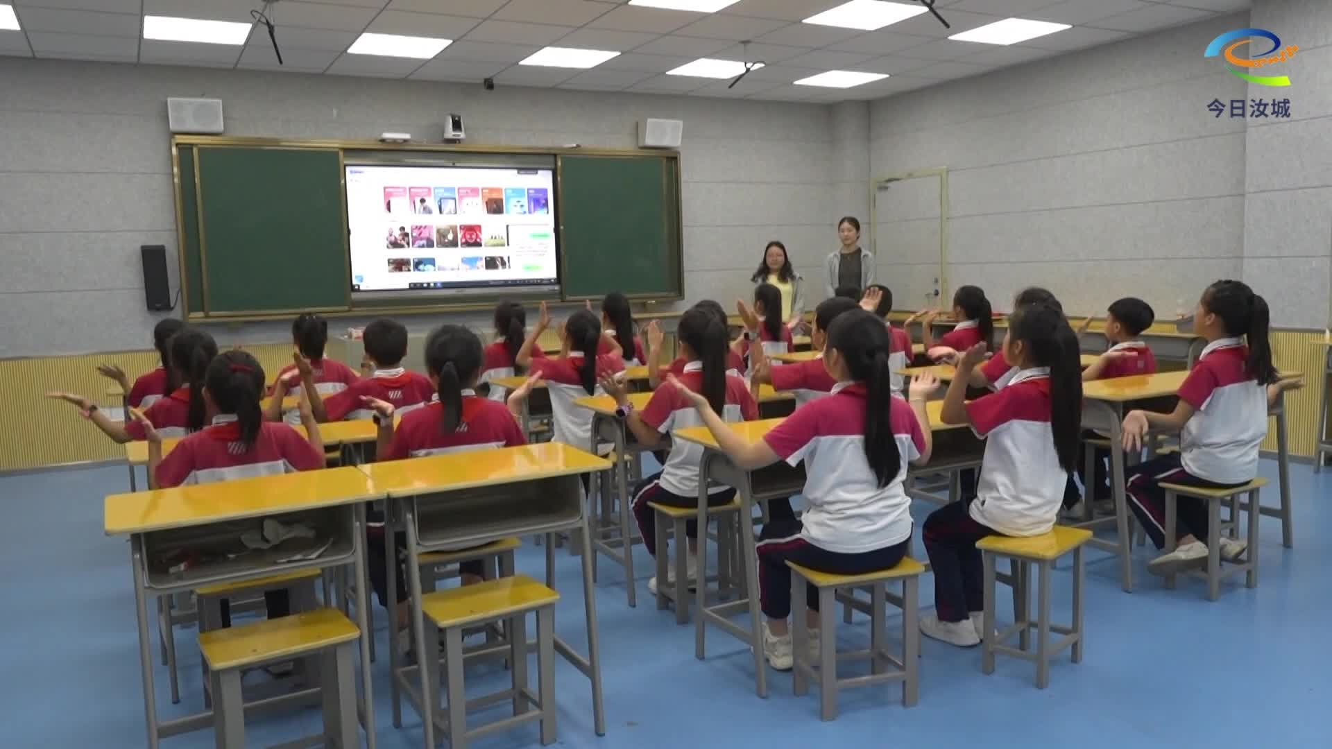 桌面手势舞让安全知识“动起来”