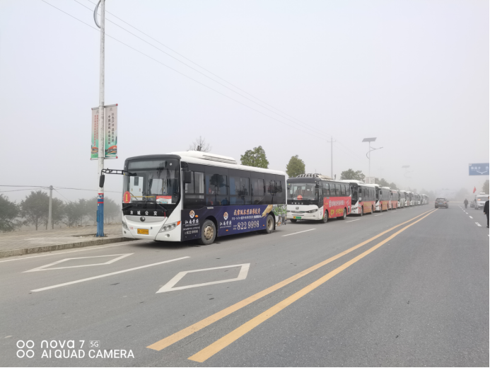 汝城县道路运输服务中心为乡村旅游节贡献自己的一份力量