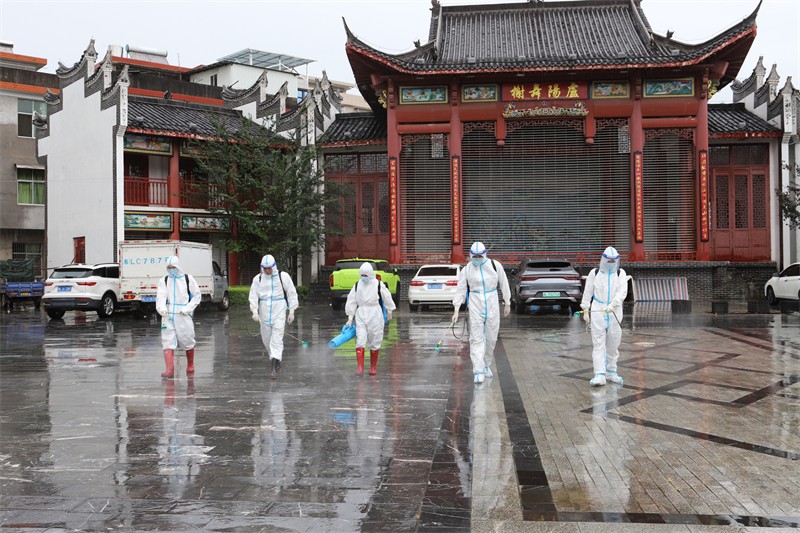 洪水退去 消杀跟上| 汝城卫健全力以赴